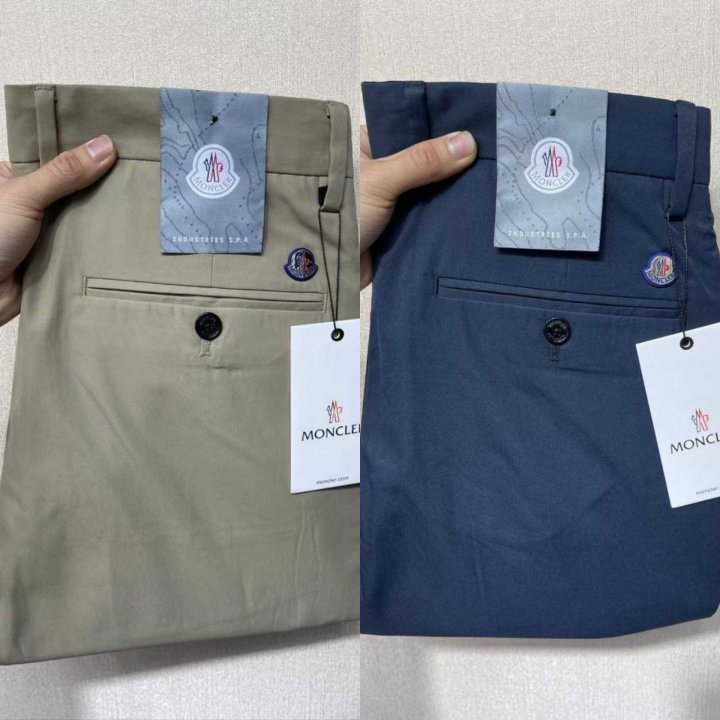 몽클레어 멀티 오뚜기패치 스판 코튼팬츠