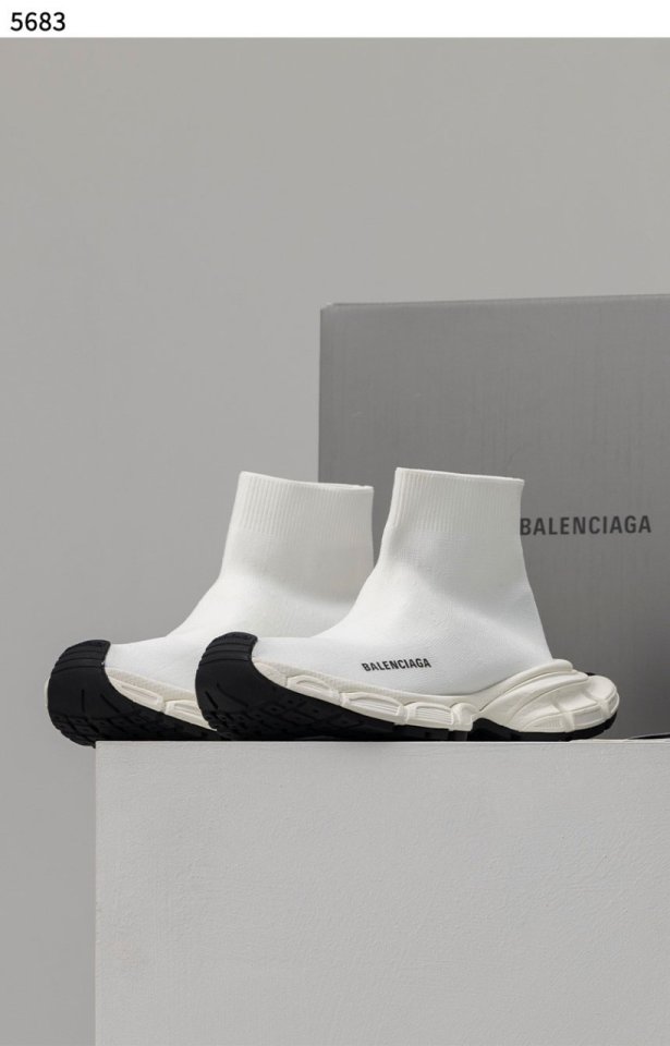 발렌시아가 3XL Sock Recycled Knit Sneakers  