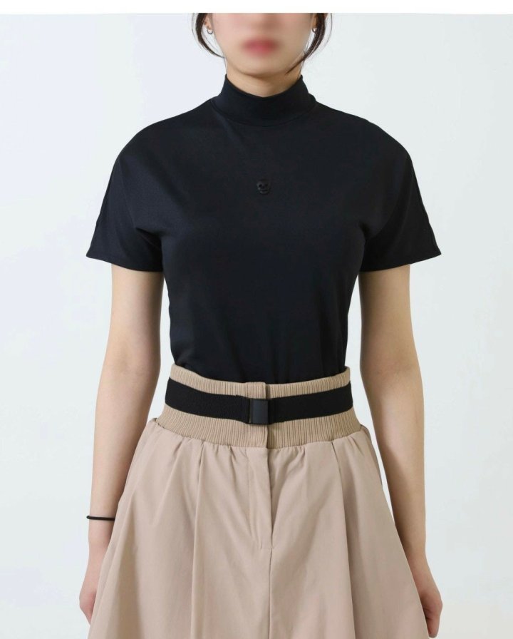 어메이징 크리 AD2 하이넥 티셔츠