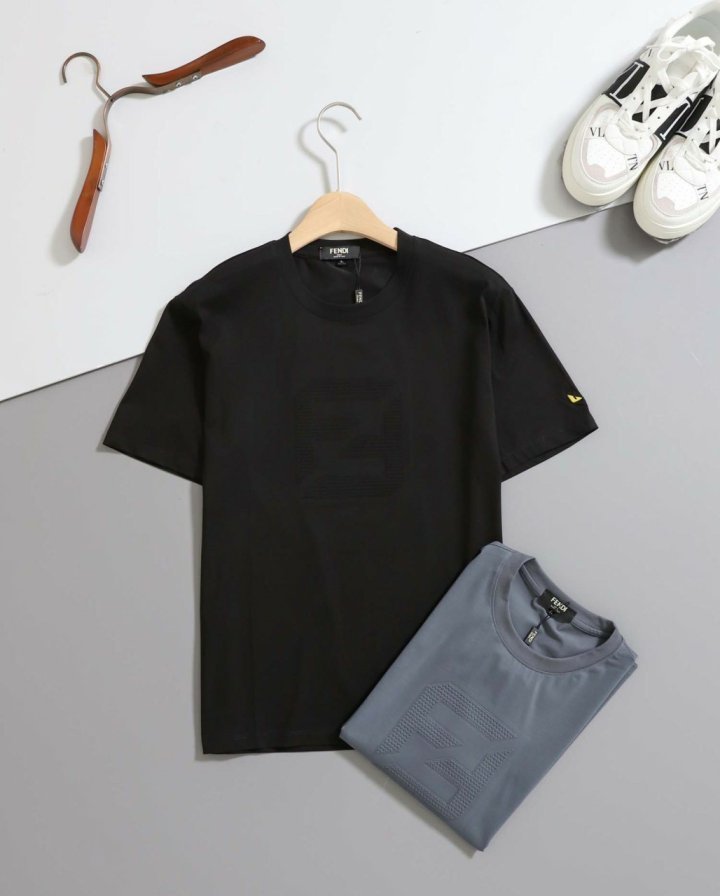 펜디 스터드 아이 몬스터 반팔 티셔츠