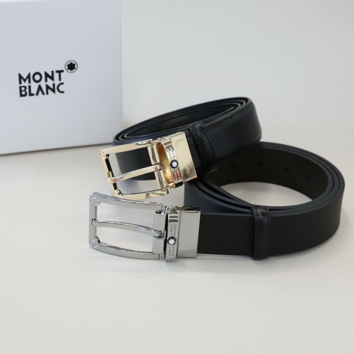 몽블랑 클래식 핀 버클 벨트