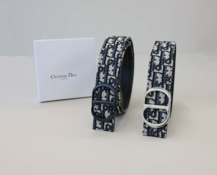 디올 오블리크 CD 버클 벨트  