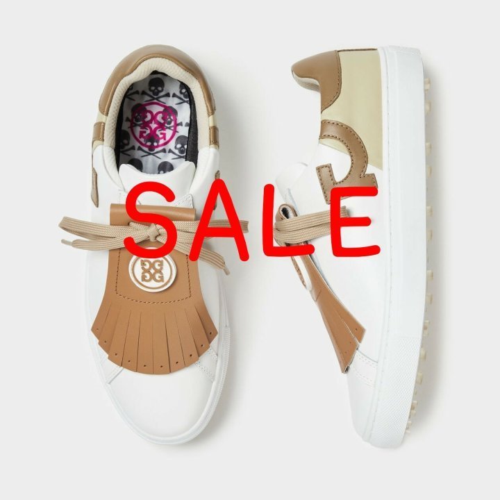 지포어 여성용 리미티드 에디션 더프가죽 킬티 투톤 골프화