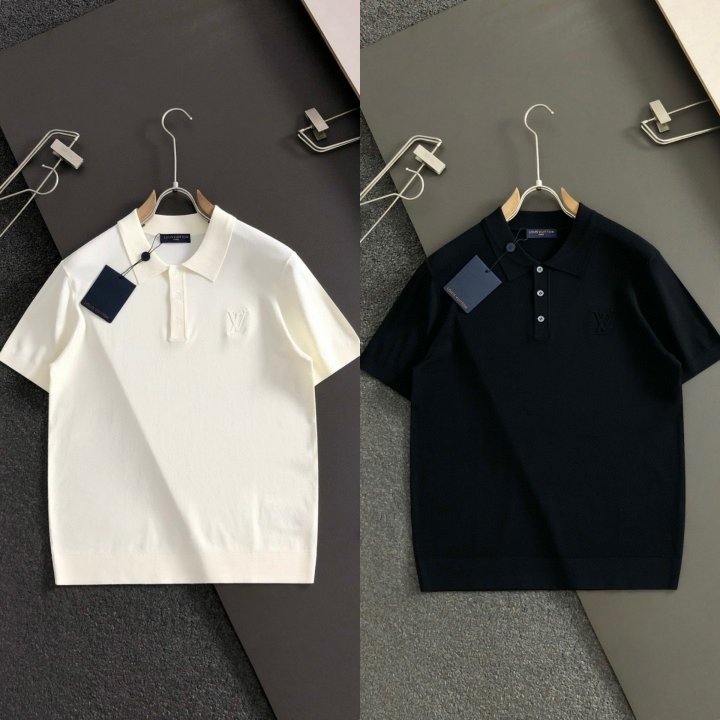 루이비통  엠보로고 라운드 쿨니트