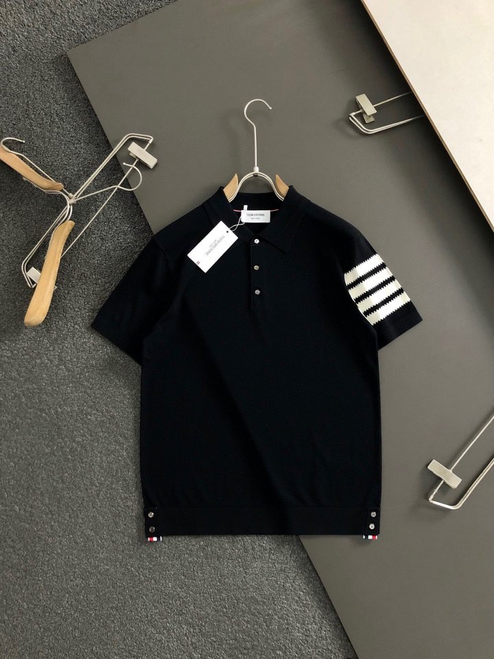 톰브라운  사선 카라 쿨니트