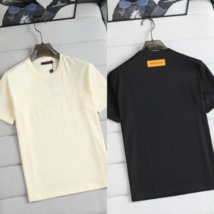 루이비통  엠보 시그니처로고 실크 라운드