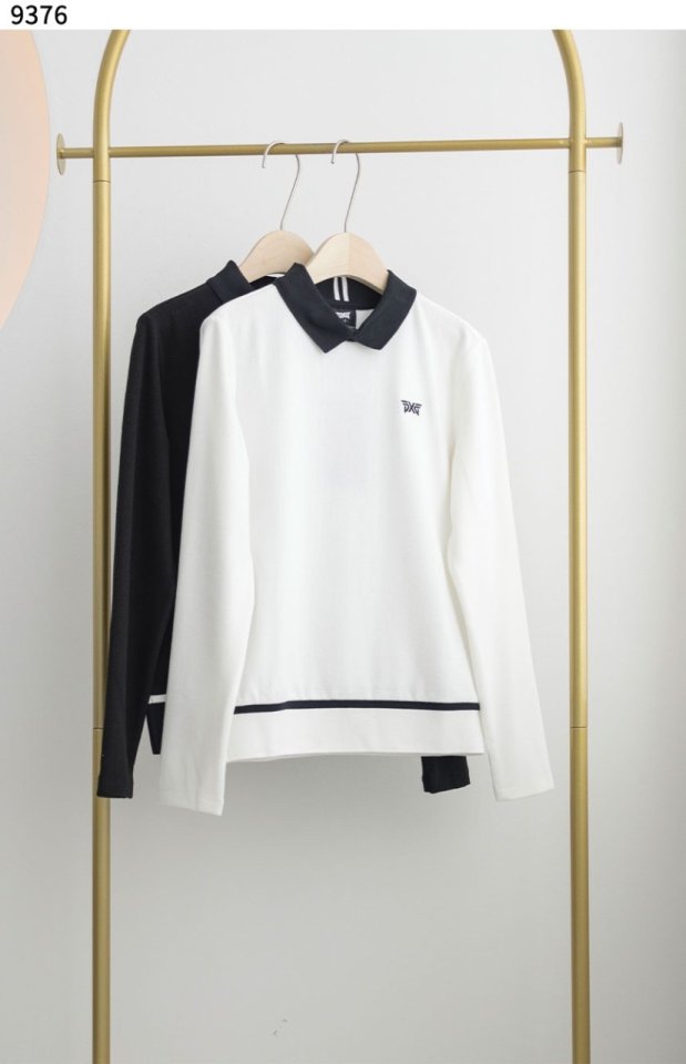 PXG   WOMEN WINTER COLLAR LS T-SHIRT 