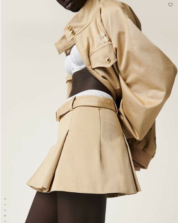 미우미우  치노 미니 스커트 