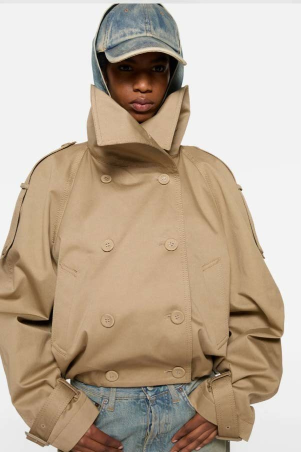 아크네  트윌 재킷 