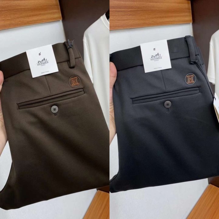 에르메스  H 자수로고 스판 팬츠
