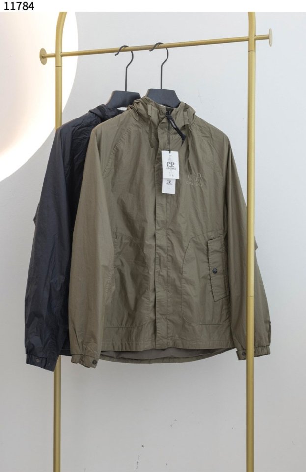 C.P 컴퍼니  Lino Wax Goggle Jacket 