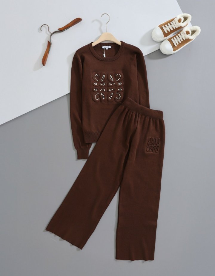 로에베  로고 비즈 트레이닝 set 