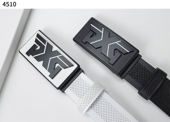 PXG   사각 엠블럼 펀칭 로고벨트