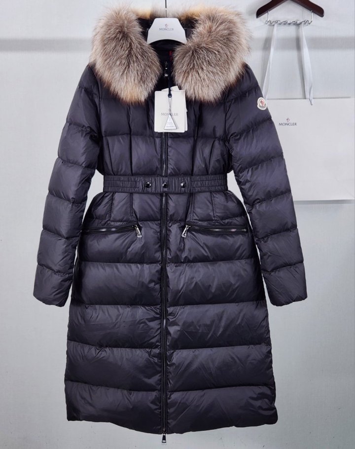 몽클레어   보에딕 다운(브라운폭스퍼) 롱패딩