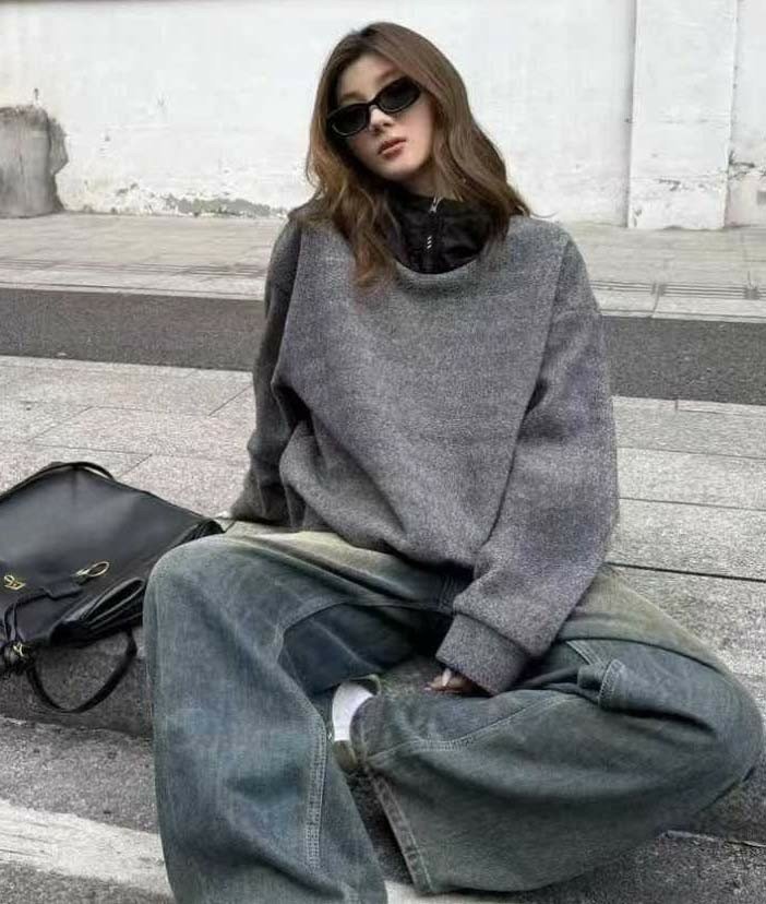 몽클레어  후드 패딩 겉기모 플리츠 집업  