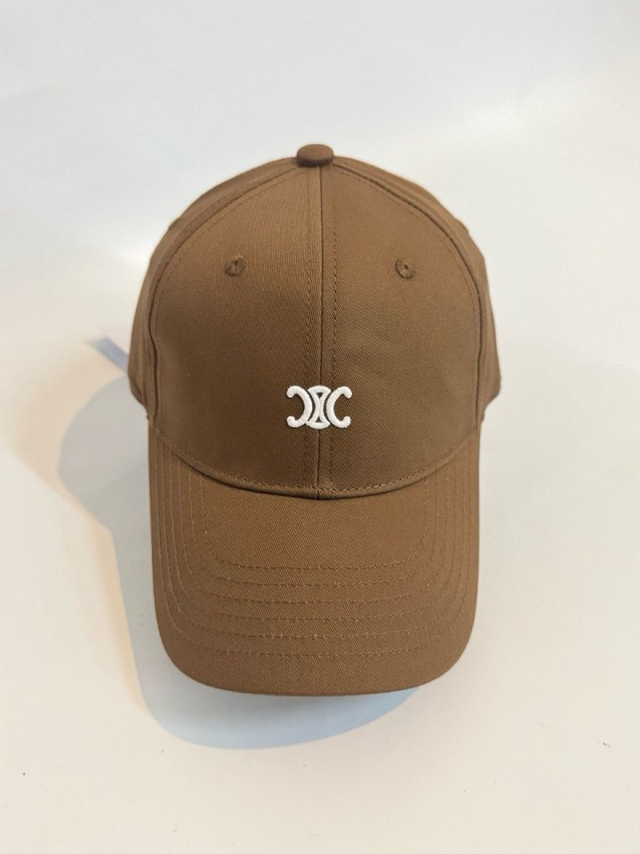 셀린느   트리옹프 코튼 베이스볼 캡 