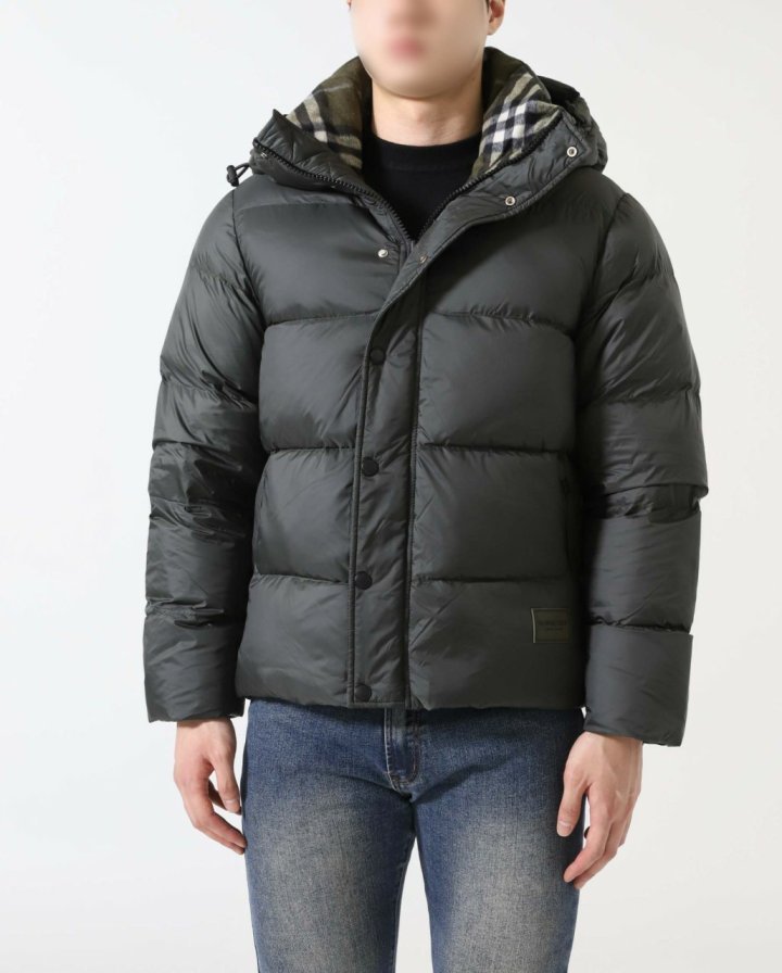 버버리  할스비 다운 패딩 재킷 