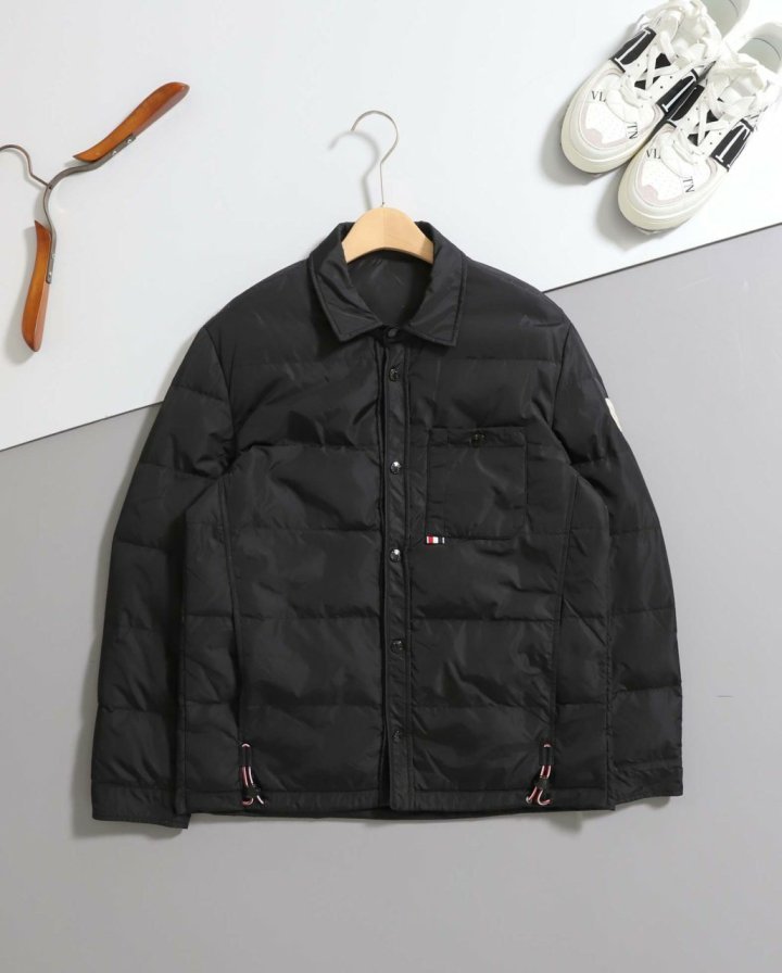 몽클레어  베이직 버튼업 셔츠 자켓 