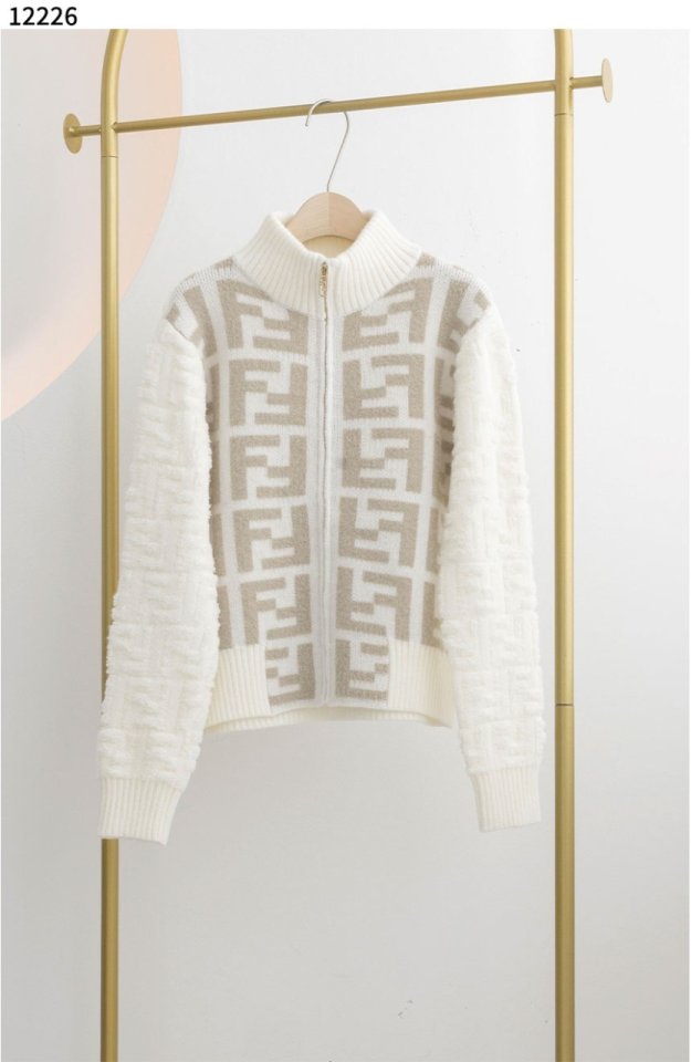 펜디   베이직 FF 니트 집업 