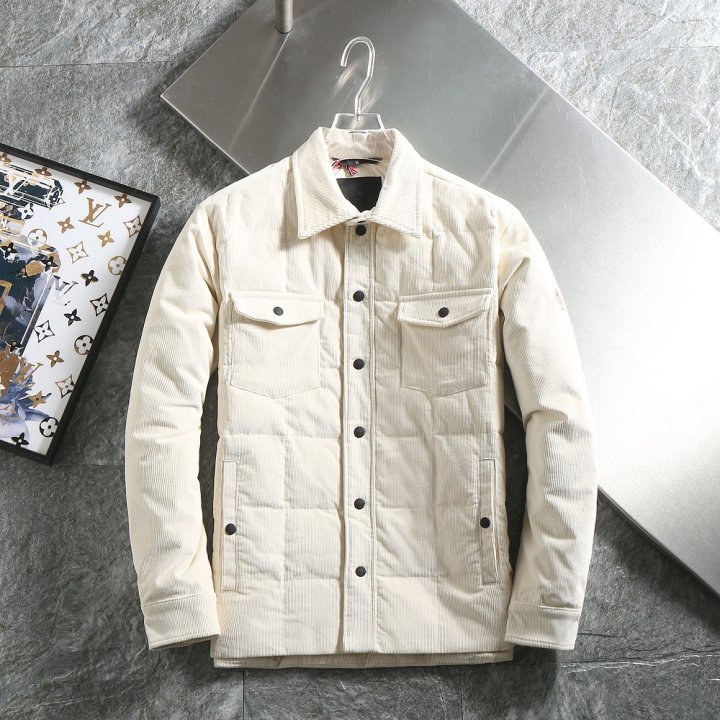 몽클레어  Serrant  그레노블 코듀로이 숏 다운 자켓