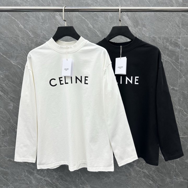 셀린느  로우컷 베이직 레터링로고 티셔츠