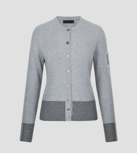 지포어  캐시미어 라운드 가디건