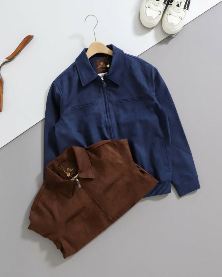 로로피아나  스웨이드 자켓