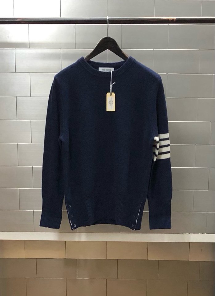 톰브라운  4BAR 셰틀랜드 울 니트 