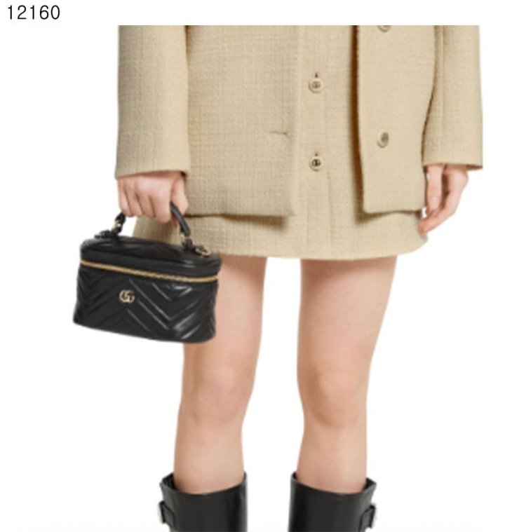 구찌  GG 마몽 나노 베니티 백  