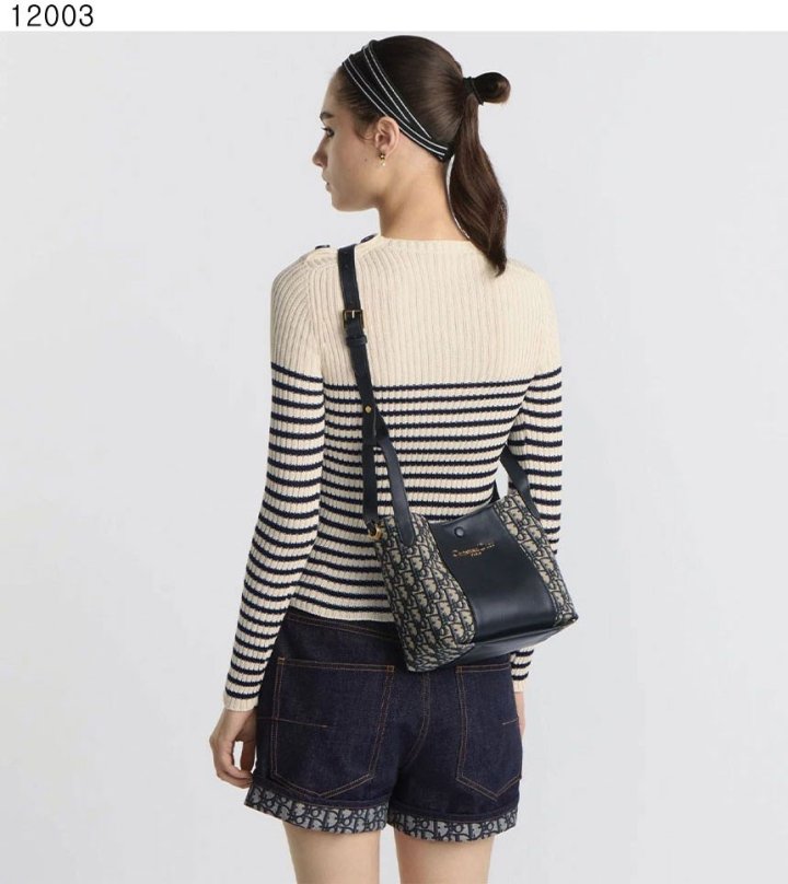 디올  Signature 스몰 버킷백  