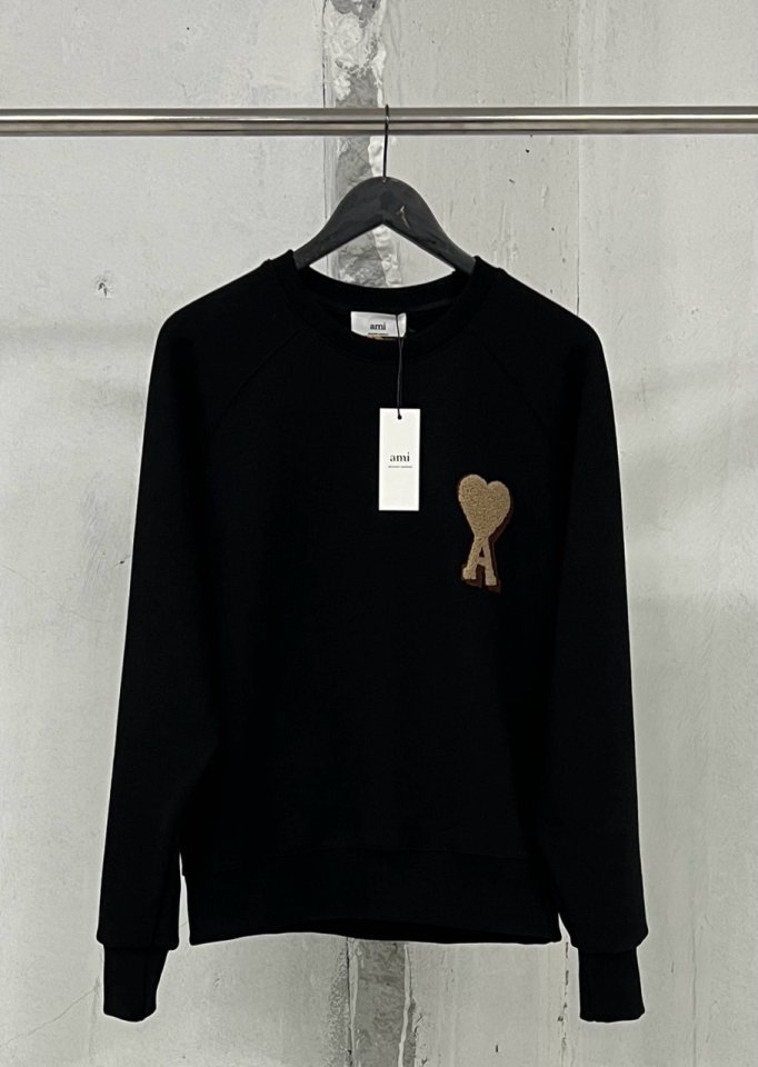 아미  드꾀흐 테리패치 스웻셔츠 