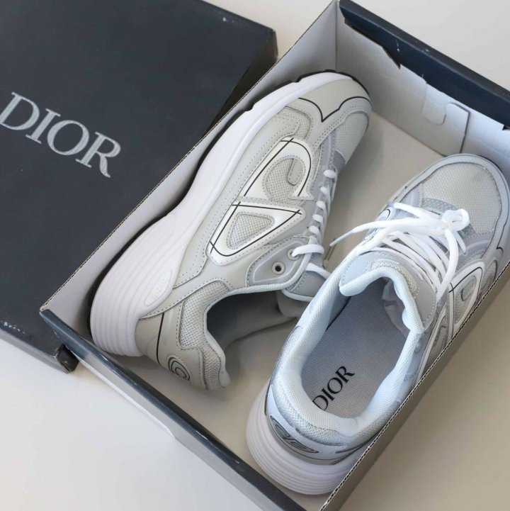디올    B30 메쉬 및 테크니컬 패브릭 스니커즈 