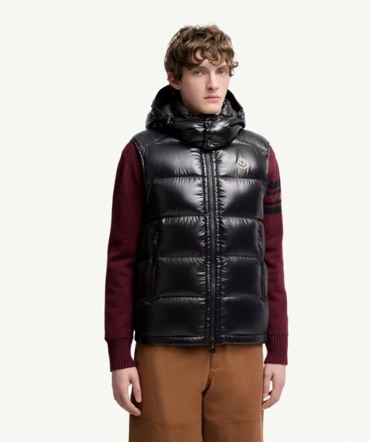 몽클레어    보르메스 후드 다운 베스트  