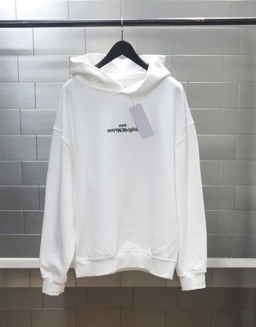 메종 마르지엘라  루즈핏 후드 스웻셔츠 