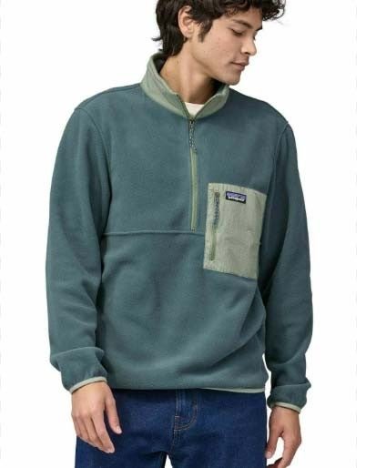 파타고니아  마이크로디니 하프 집 플리스 후리스 풀오버   