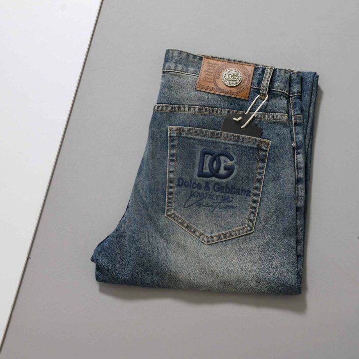 돌체앤가바나  DG 로고 워싱 데님 팬츠  