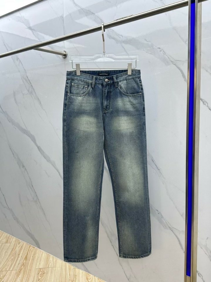 크롬하츠  십자 엠보 데님 팬츠  