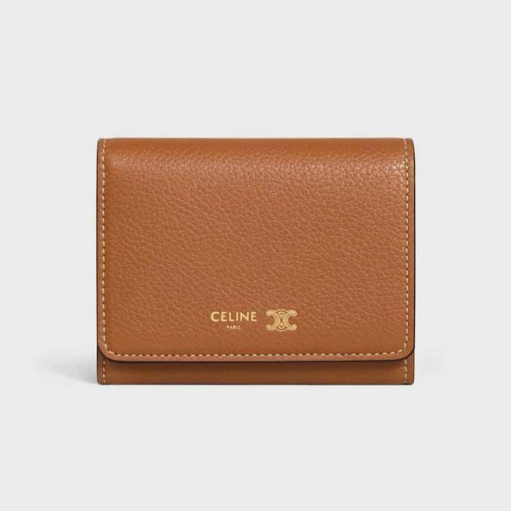 셀린느    파인지갑 셔플 그레인 카프스킨  