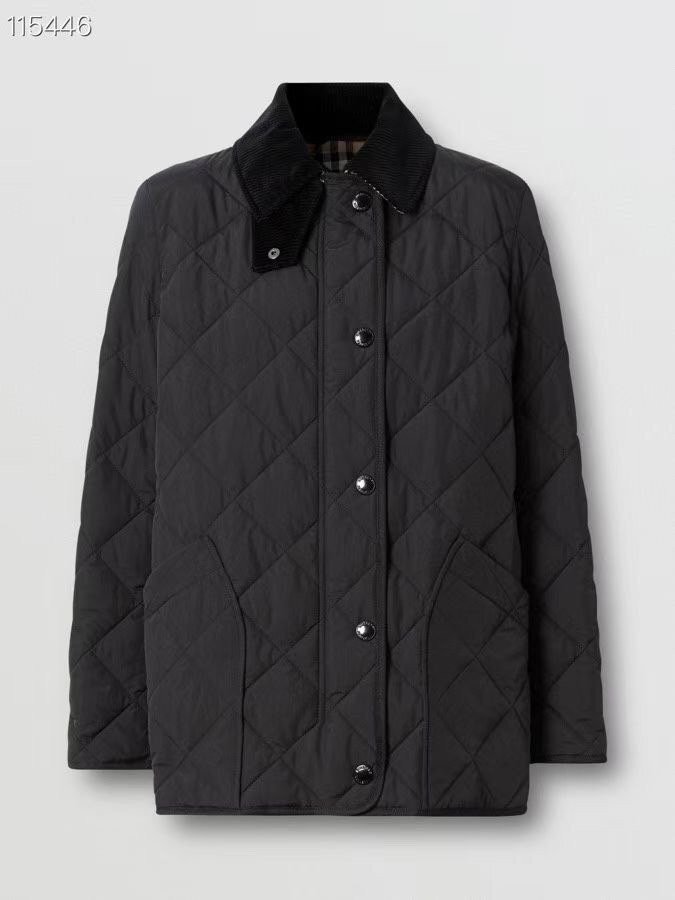 버버리  22111 다이아몬드 퀼팅 자켓
