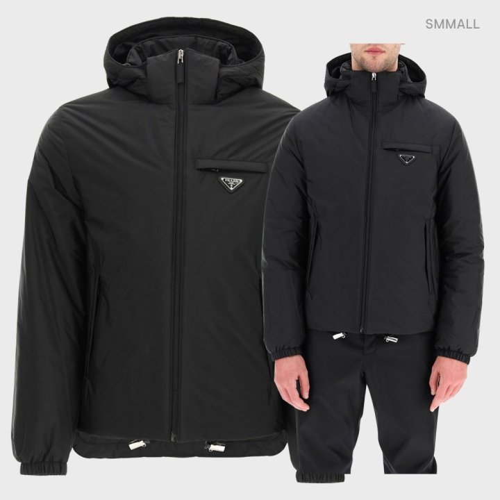 프라다  리나일론 푸퍼 구스 패딩