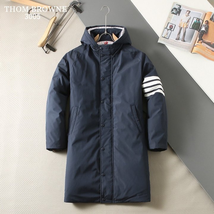 톰브라운  풋볼 사이드라인 구스다운 롱패딩