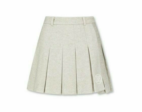 PXG    울 플리츠 스커트  