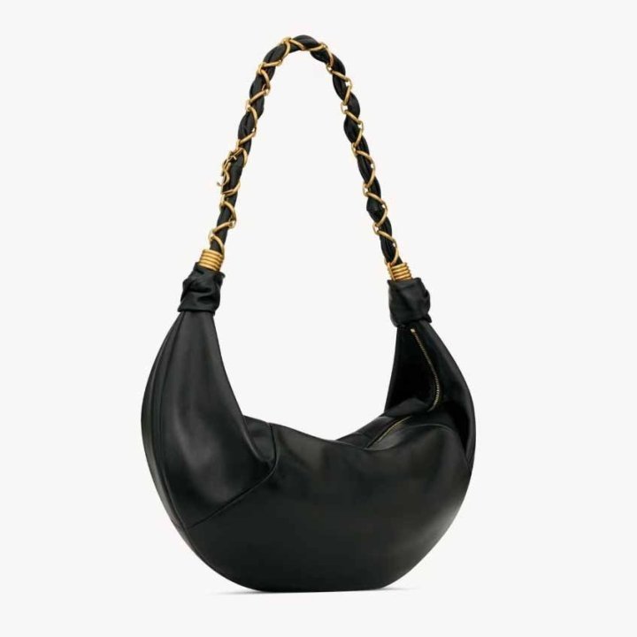 생로랑    아말리아 호보 램스킨 백  