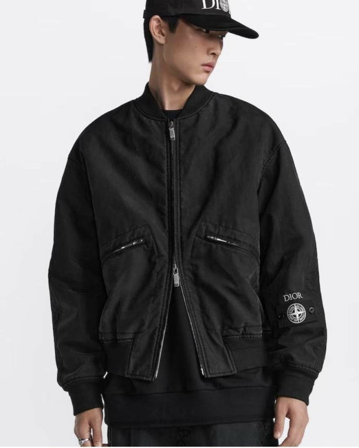 디올 x 스톤 아일랜드  봄버자켓  