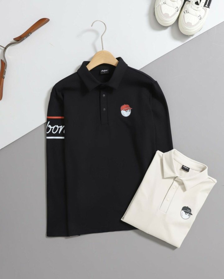 말본 베이직 버킷 피케 폴로 티셔츠