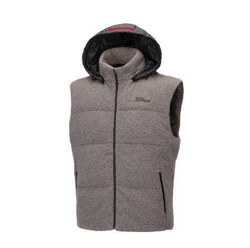 타이틀리스트 투어-핏 캐시미어 니트 다운 베스트