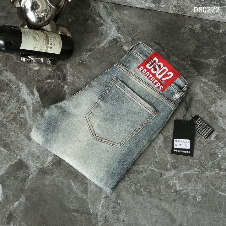 디스퀘어드 브로더스 워시 데님팬츠