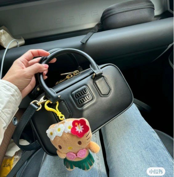 미우미우 아르카디 가죽백 스몰