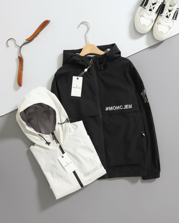 몽클레어 그레노블 테크 후드 윈드브레이크 재킷