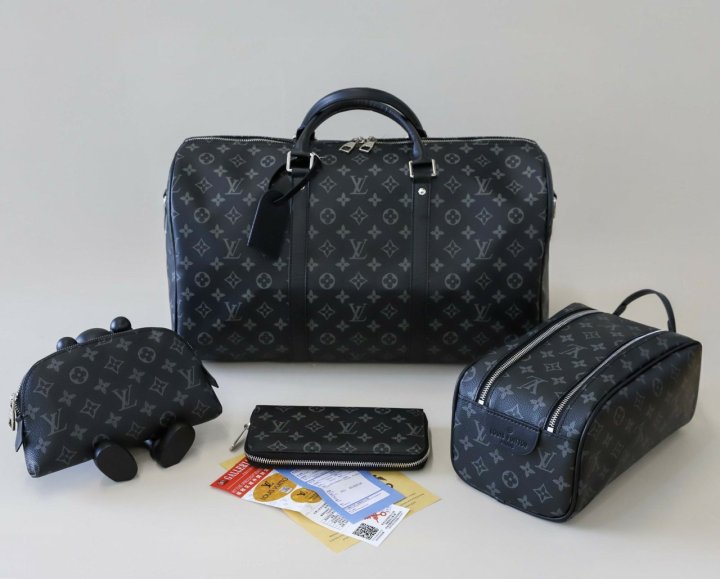 루이비통 모노그램 키폴45 여행구 & 톱키트 토일렛 SET